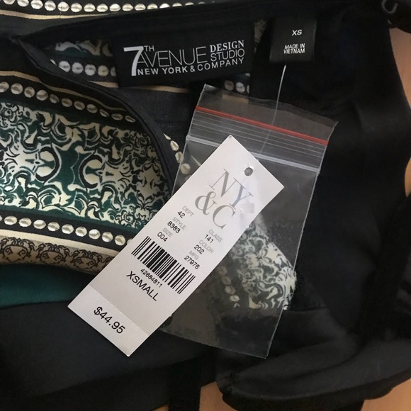 NWT New York & Company XS shirt - Picture 6 of 8